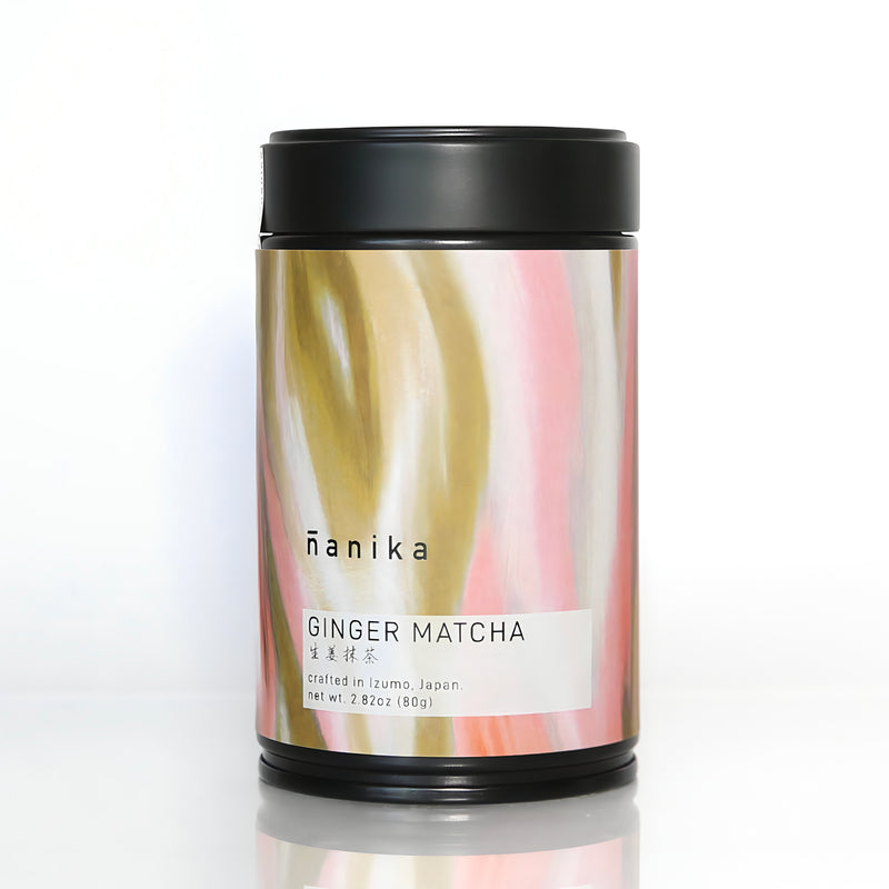 ginger matcha // organic tea for digestion, focus & energy